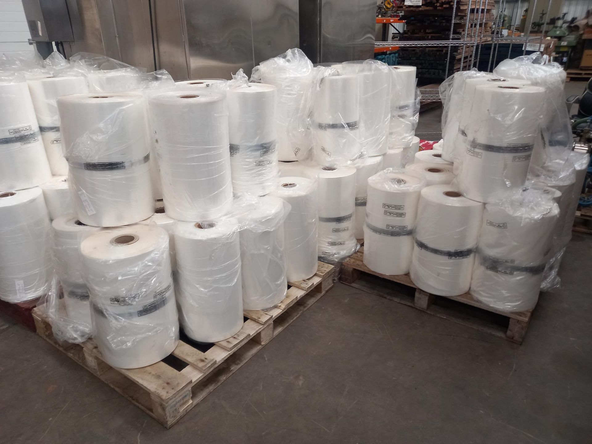 Approx 85 Reels of Low-Density Polyethylene (LDPE4) Wrapping Material Type SWS 500mm rolls x 25 Gaug - Image 2 of 3