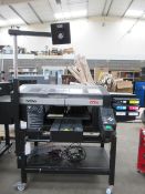 Brother GTX-4 direct to garment printer and Schulze Pretreatment machine