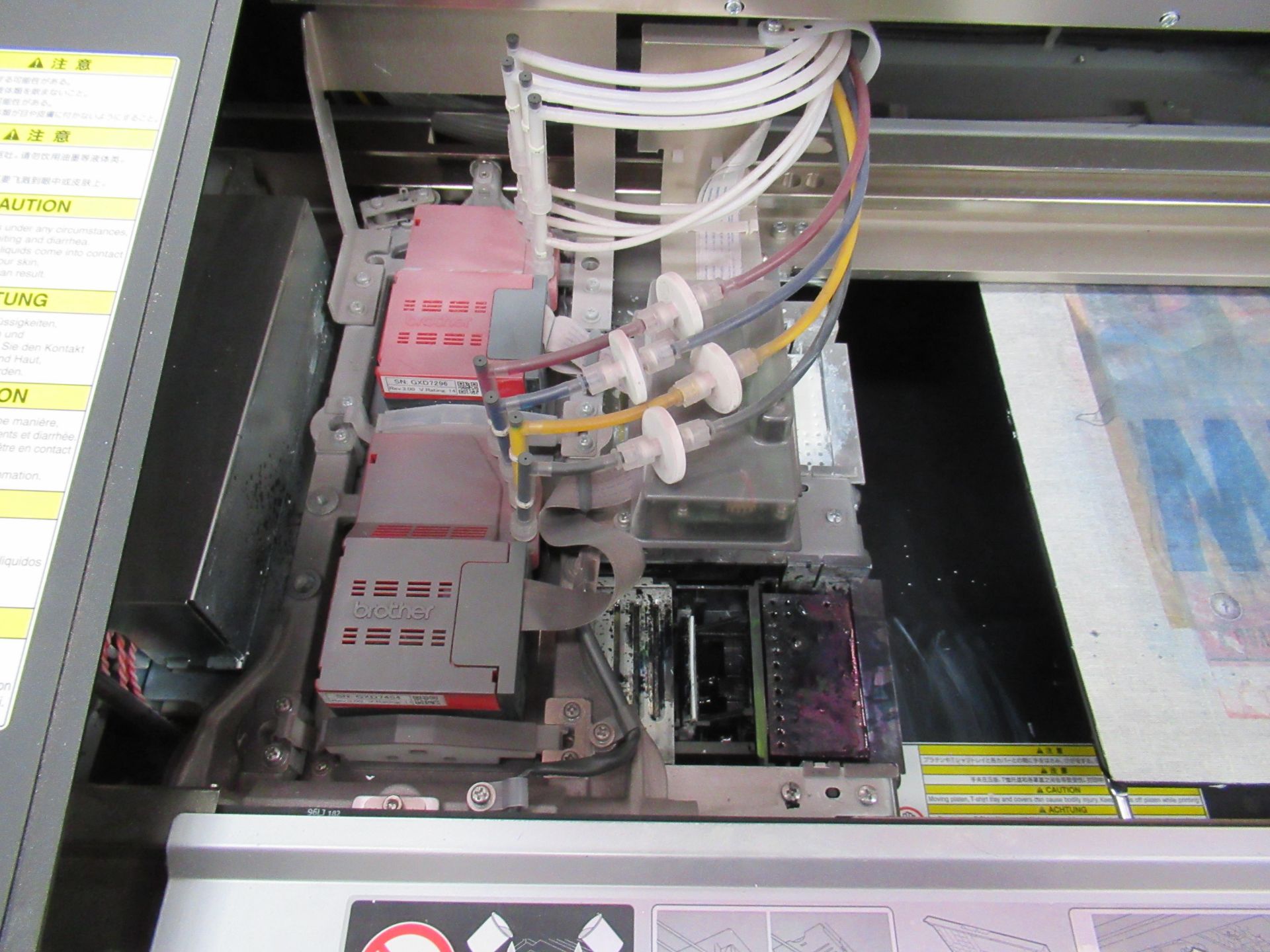 Brother GTX-4 direct to garment printer and Schulze Pretreatment machine - Image 8 of 22