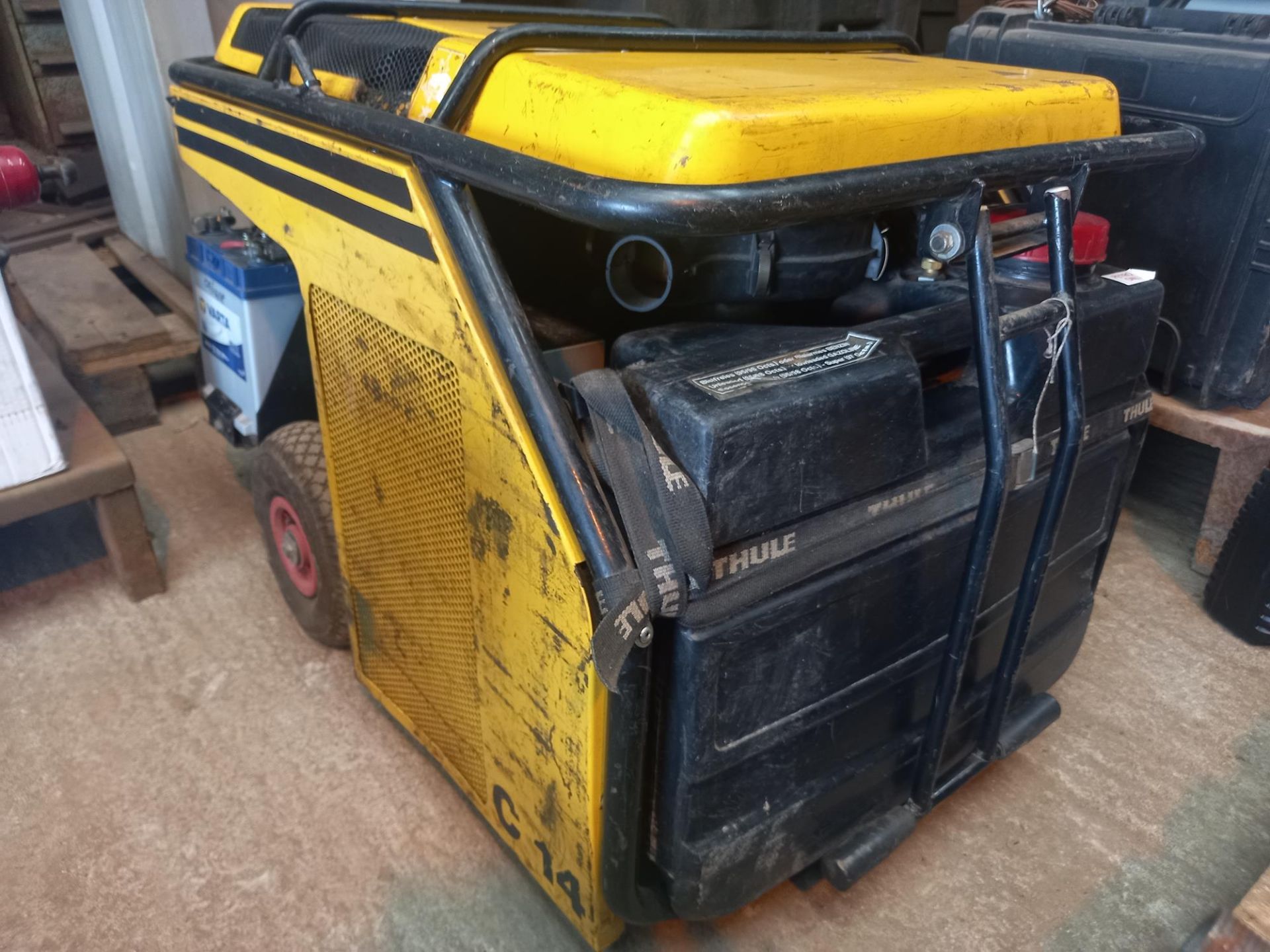 Winair C14 petrol powered compressor