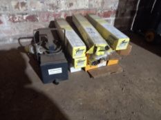 Heated quiver cabinet 110V c/w qty of welding rods