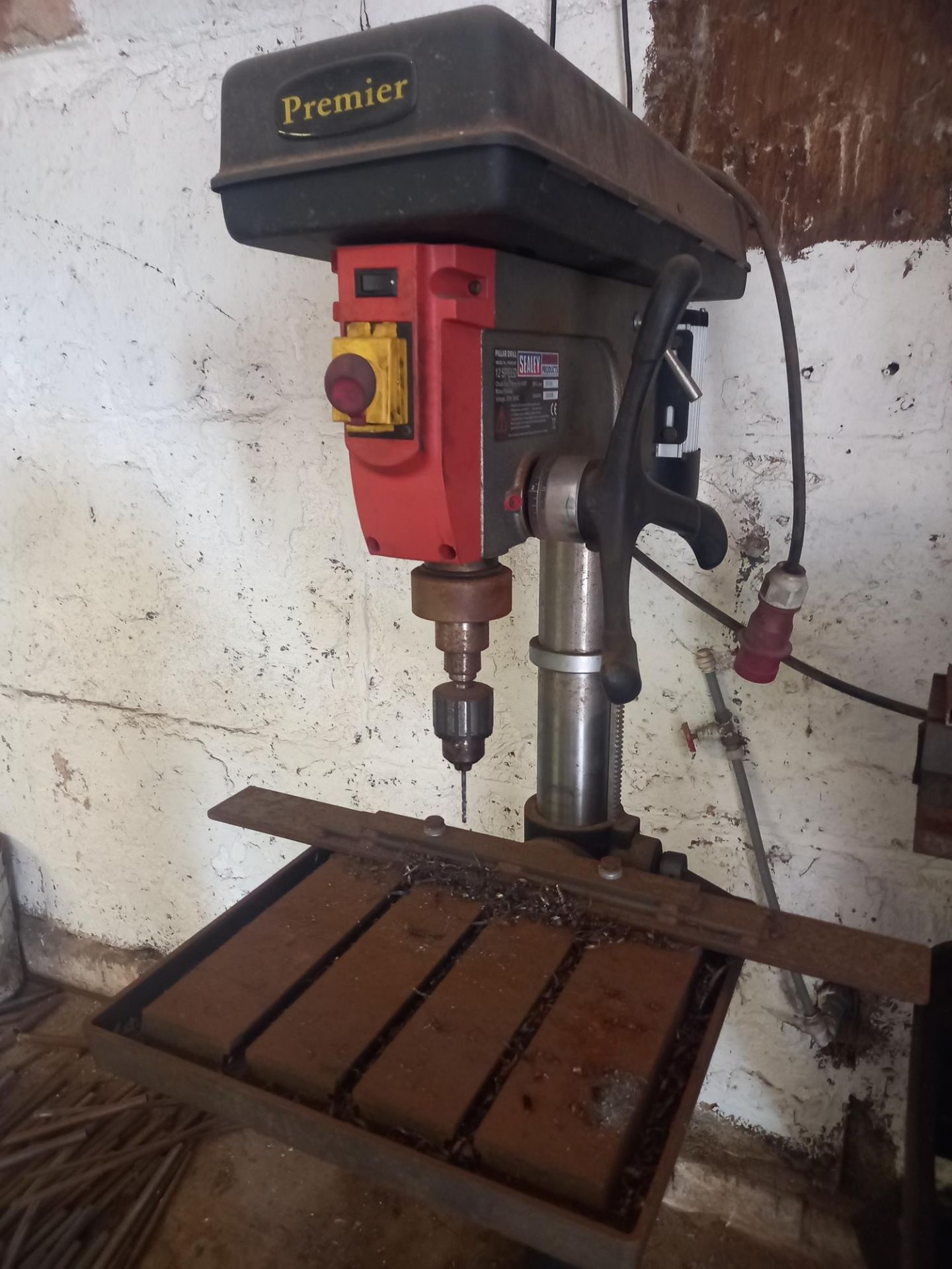 Sealey model PDM260F 12 speed, 1ph, pillar drill