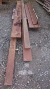Qty of assorted steel lengths