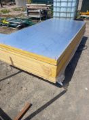 10x sheets of recticel insulation panels, 2.4 x 1.2m x 40mm