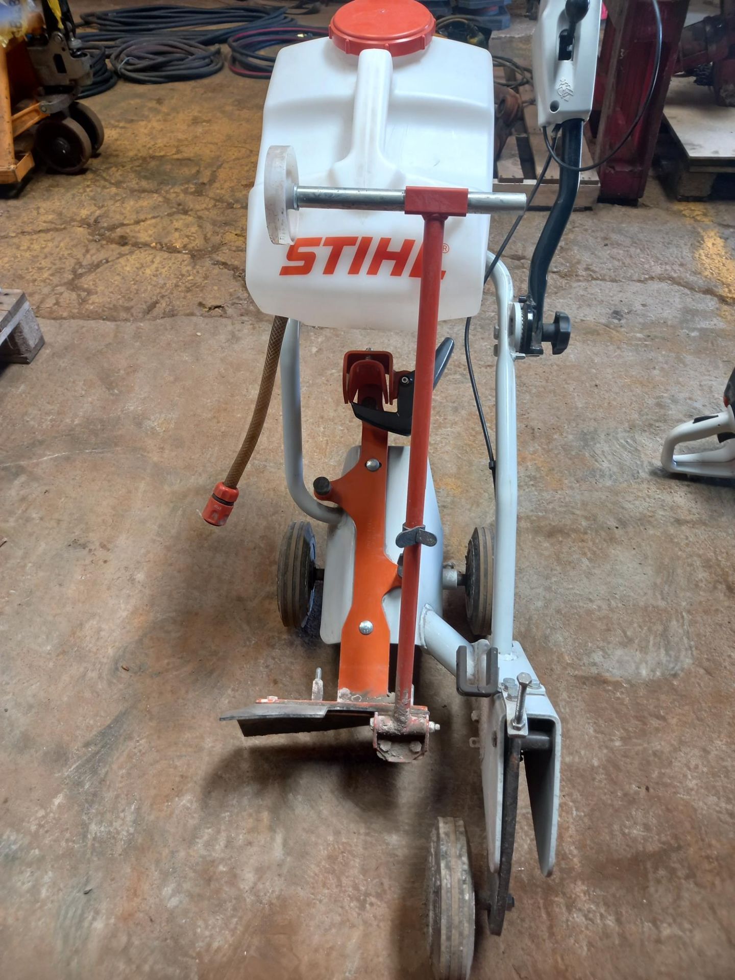 Stihl Pedestrian operated Stihl saw path/trench cutting frame - Image 2 of 2