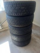 Set of 5 Pirelli Scorpion Zero 255/55/R19 tyres