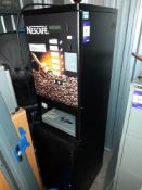 Nescafe decaled vending coffee machine