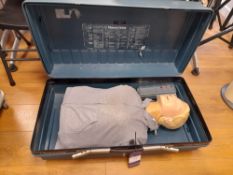 Laerdal Resusci Anne Torse CPR training manikin, with case