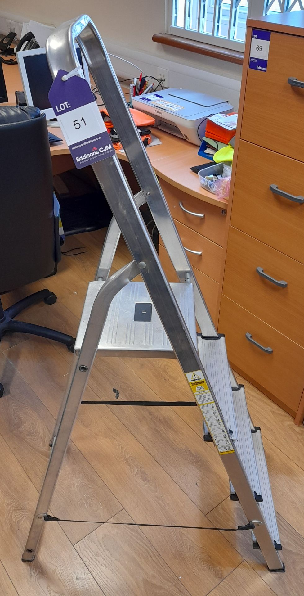 4 Tread aluminium step ladder