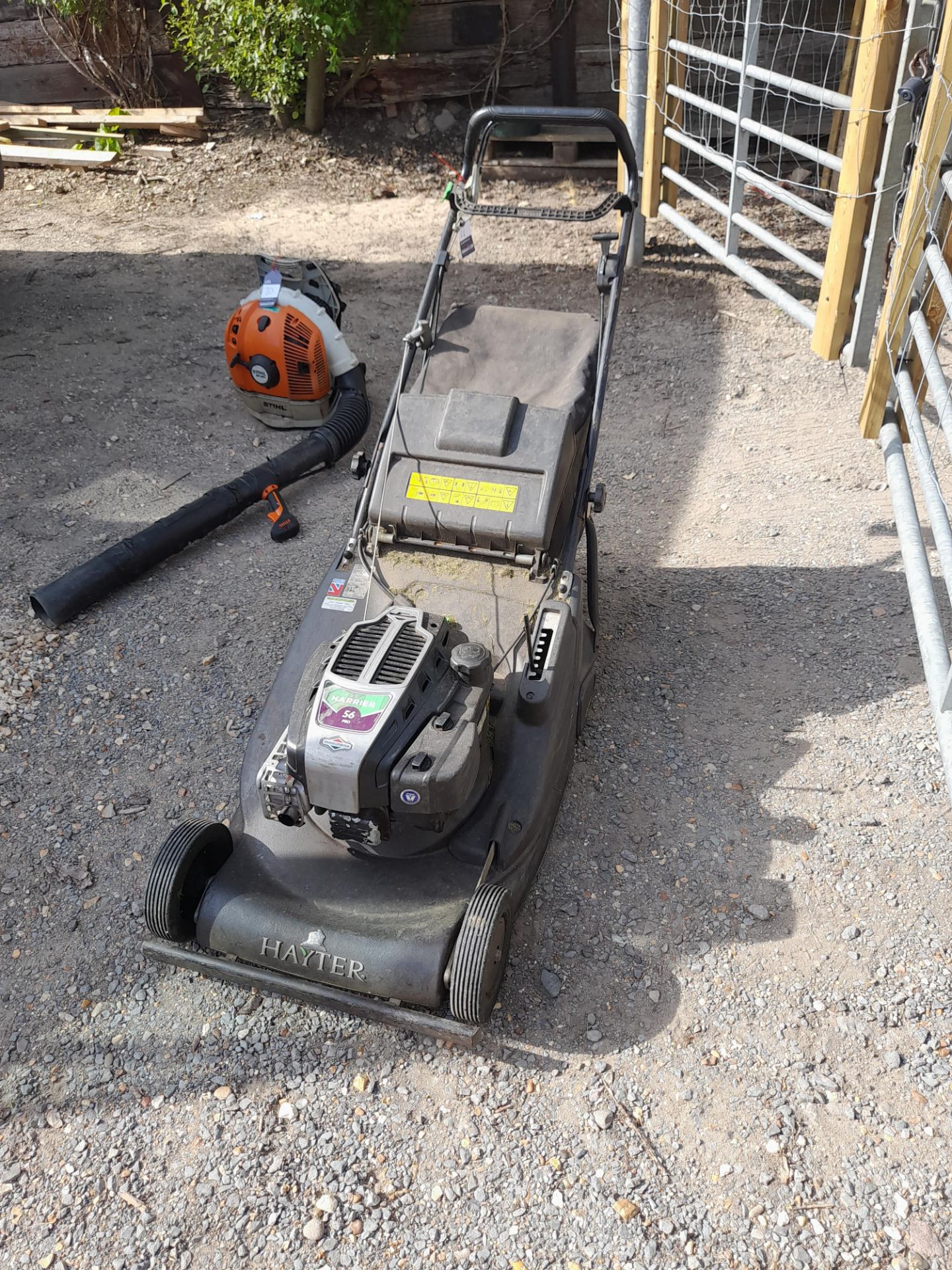 Hayter Harrier 56 Pro Self-Propelled Petrol Lawnmower (2019) Serial Number 405416731 with Briggs & - Image 2 of 4