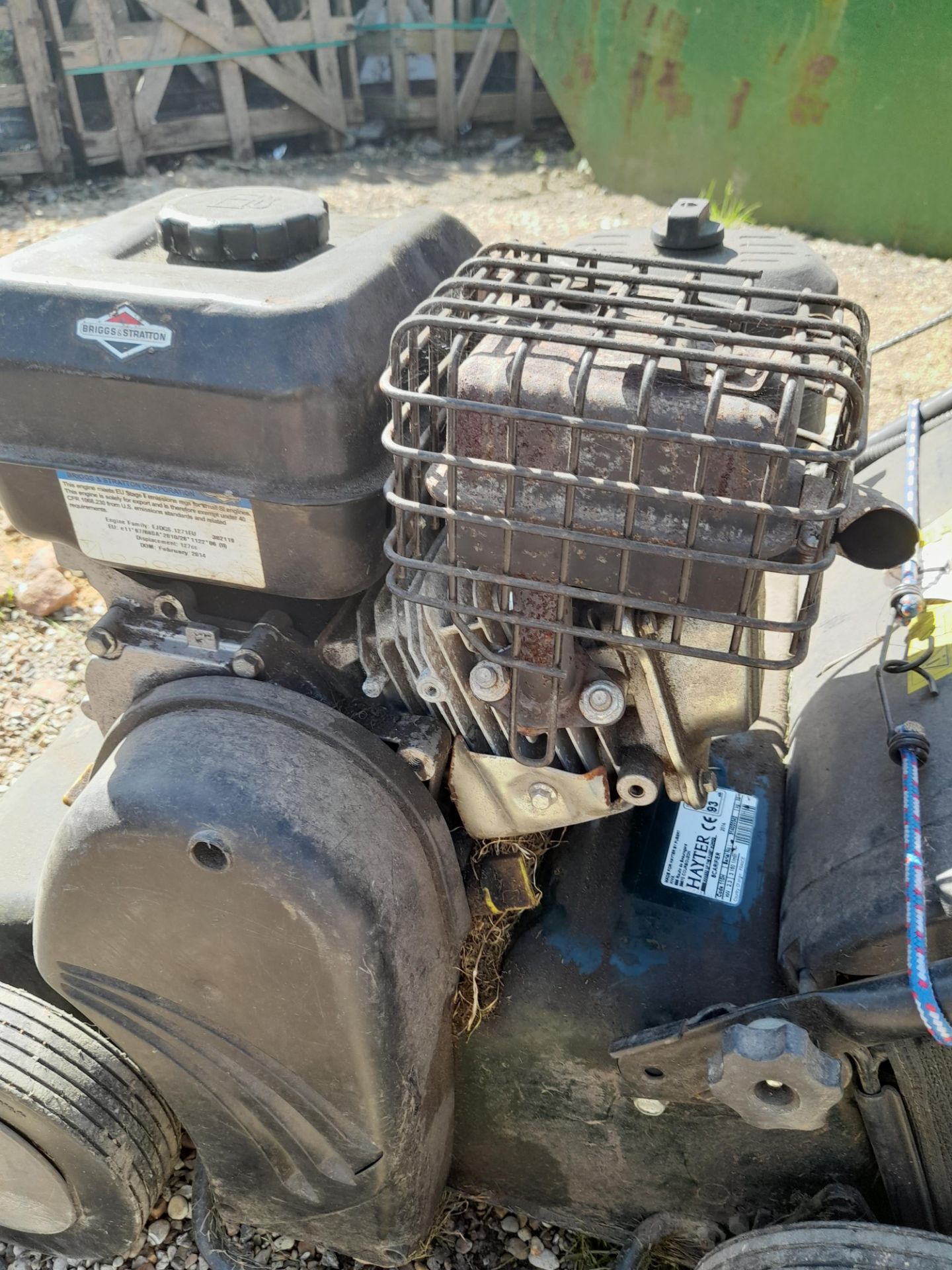 Hayter SP36 Petrol Scarifer (2014) Serial Number 314000342 - Image 2 of 4