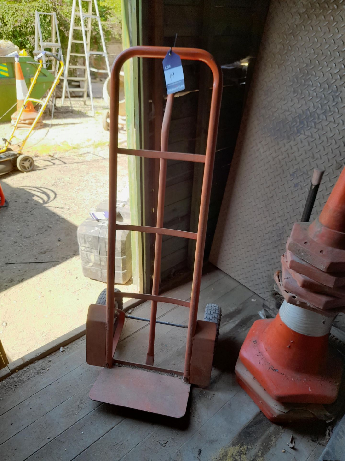 Steel Framed Sack Trolley