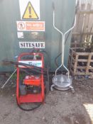 Clarke Tiger 3000 Petrol Pressure Washer Serial Number 7320210 with Chrome Industrial Patio