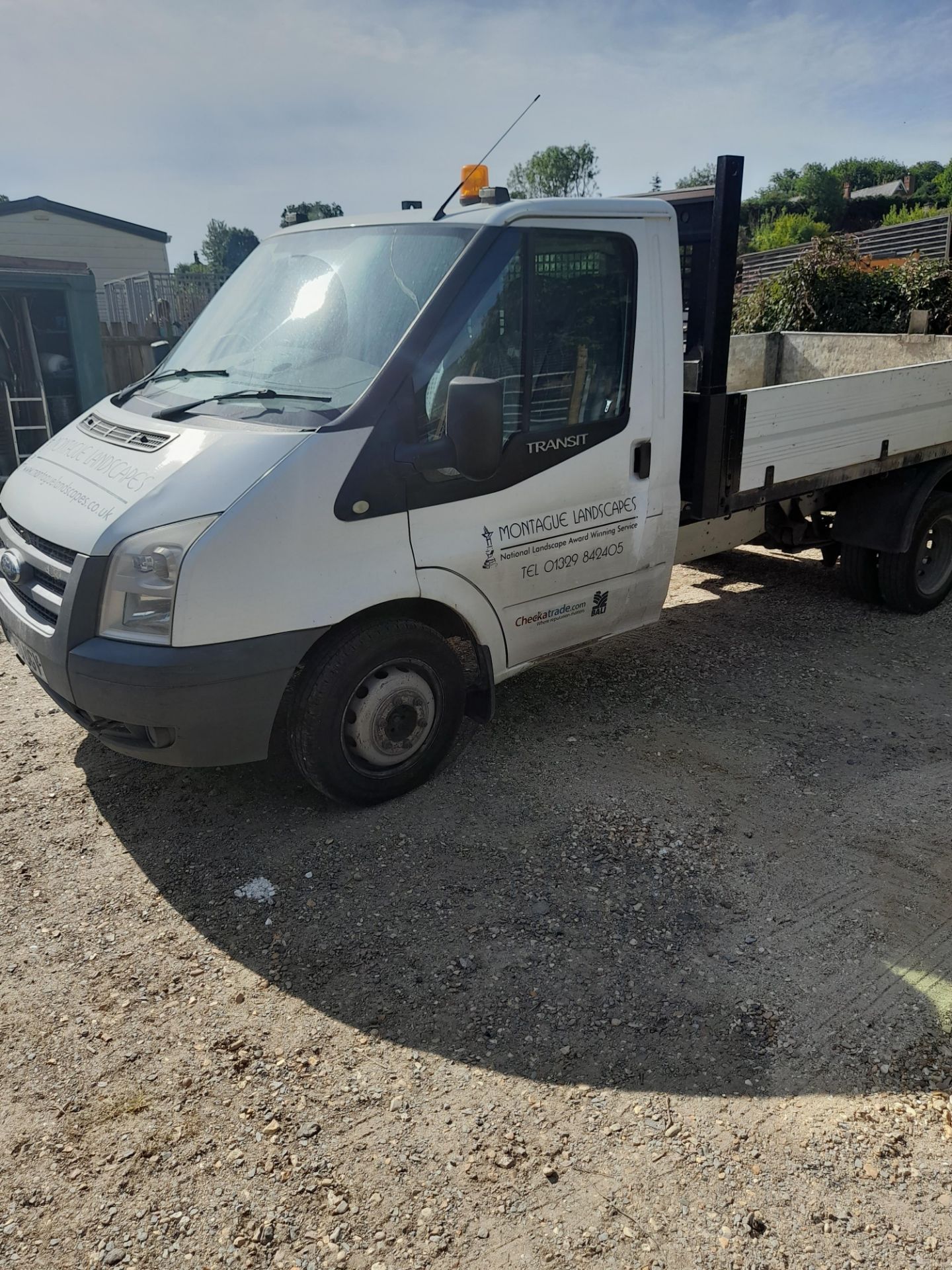 Ford Transit 115 T350 RWD Tipper, Registration HG60 UGV, 4 x Keys, Odometer 108,427 Miles, MOT until - Image 2 of 14