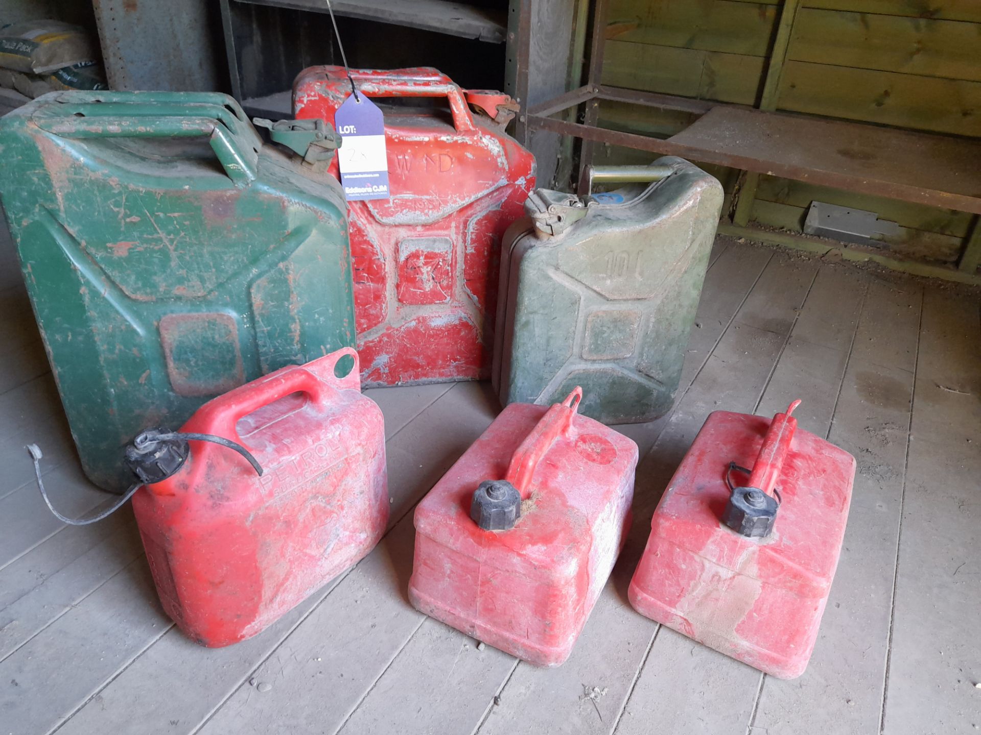 6 x Various Jerry Cans - Image 2 of 2