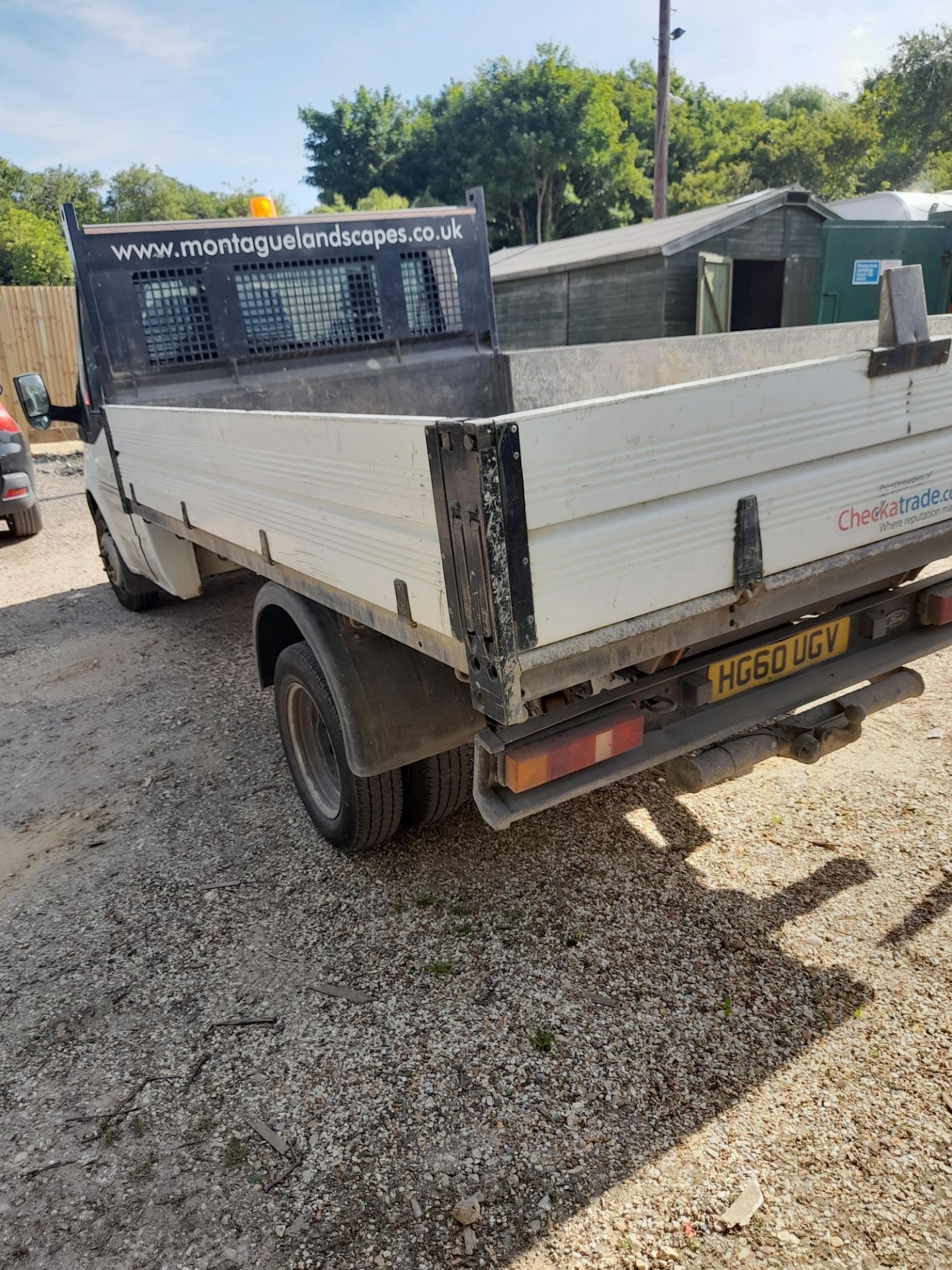 Ford Transit 115 T350 RWD Tipper, Registration HG60 UGV, 4 x Keys, Odometer 108,427 Miles, MOT until - Image 3 of 14