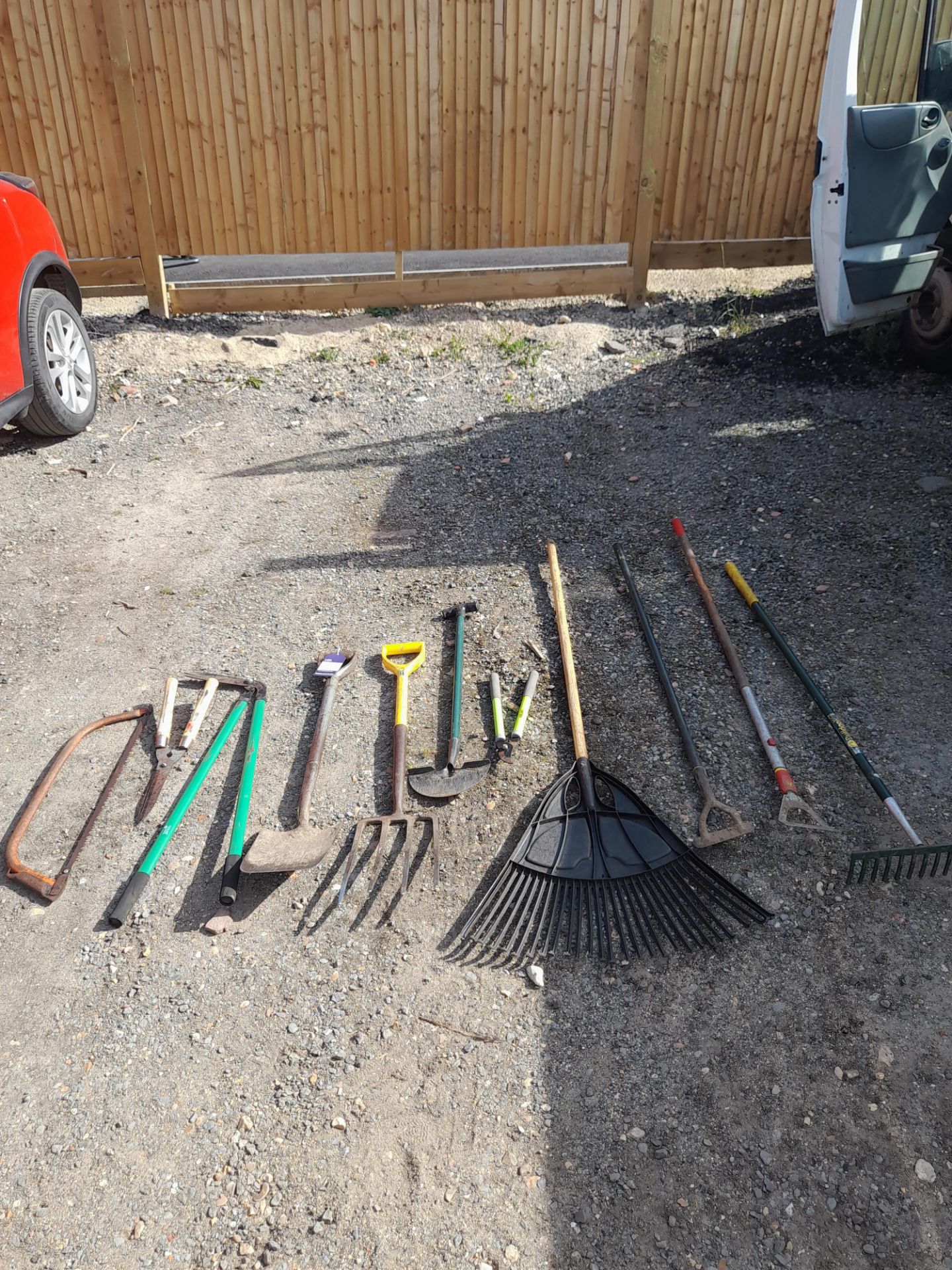 Quantity of Various Hand Tools