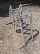 4 Section Aluminium Folding Ladder 3600mm