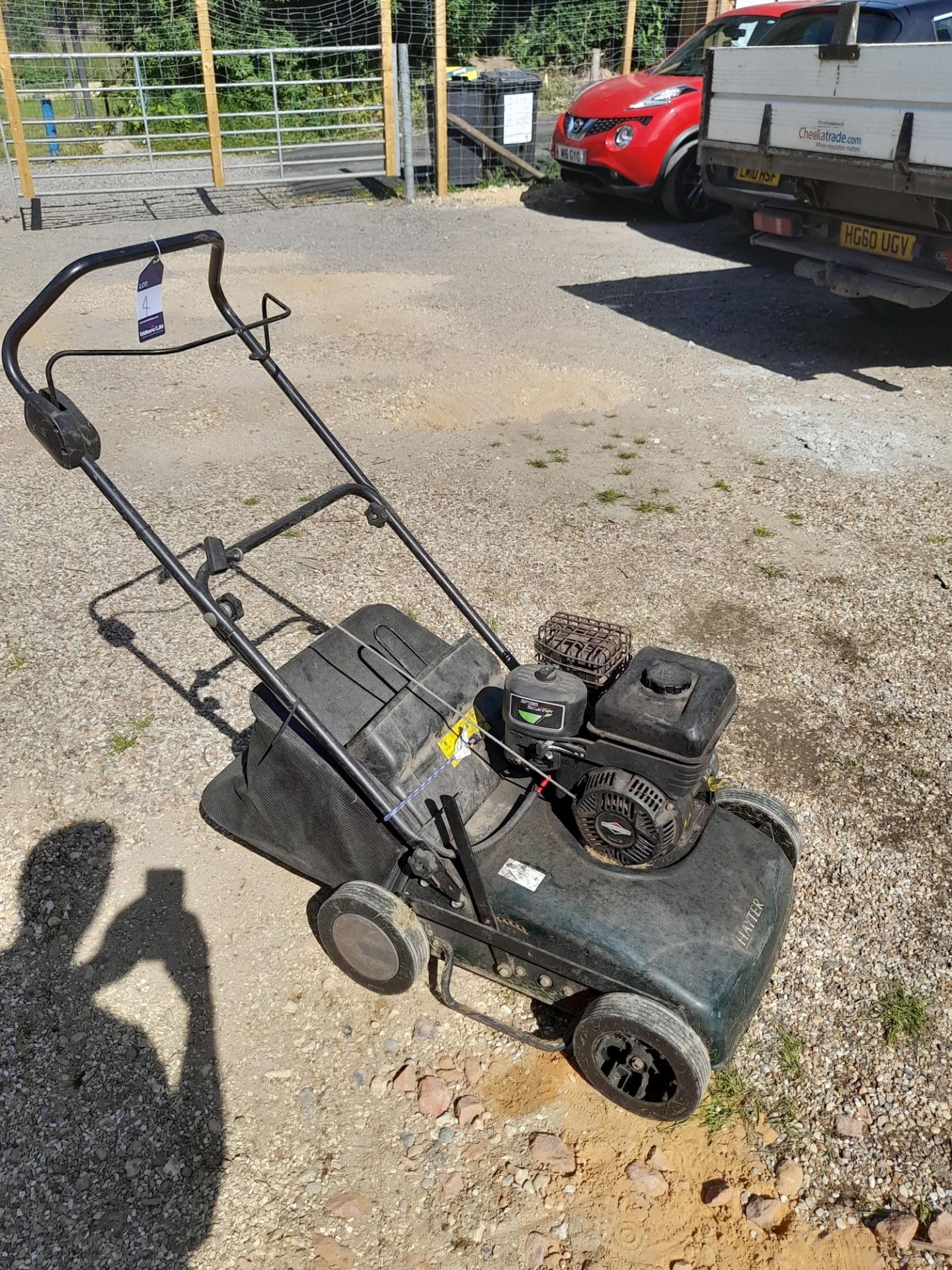 Hayter SP36 Petrol Scarifer (2014) Serial Number 314000342