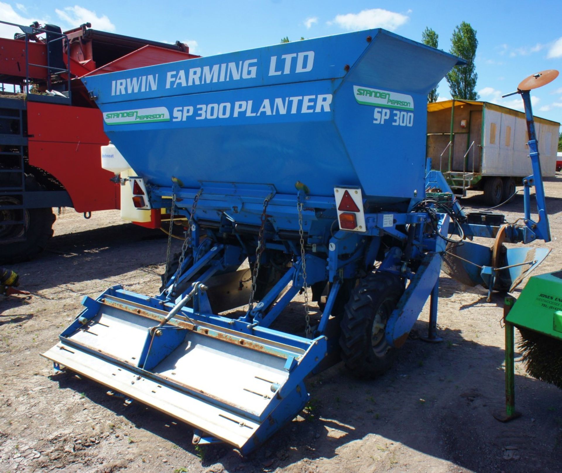 Standen Pearson BB3 (SP300), 3 Row Potato Planter, Serial Number 678, Year 2012
