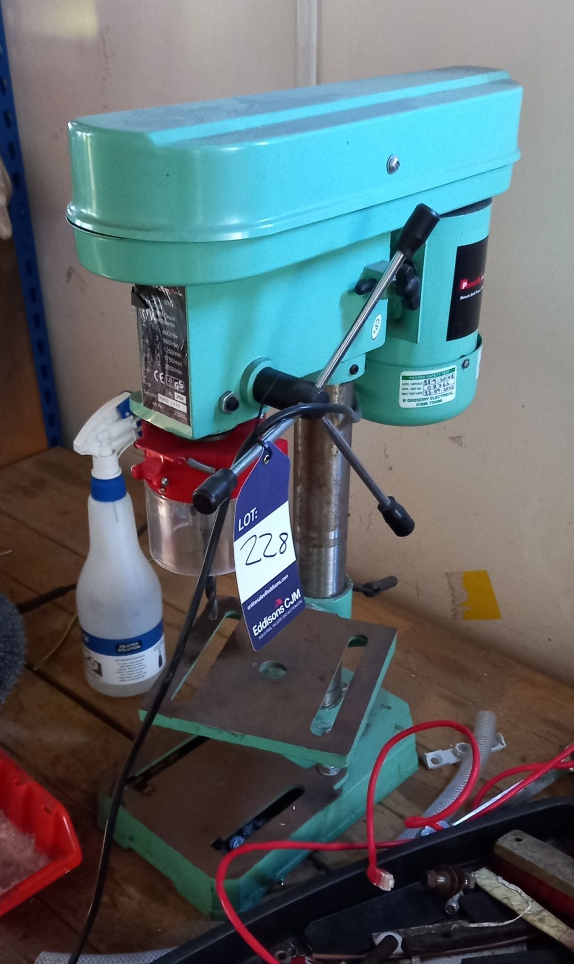 Power & Plus Bench Drill 240v