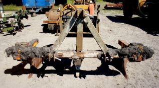 Steel Fabricated Unnamed Twin Ridger/Plough Attachment