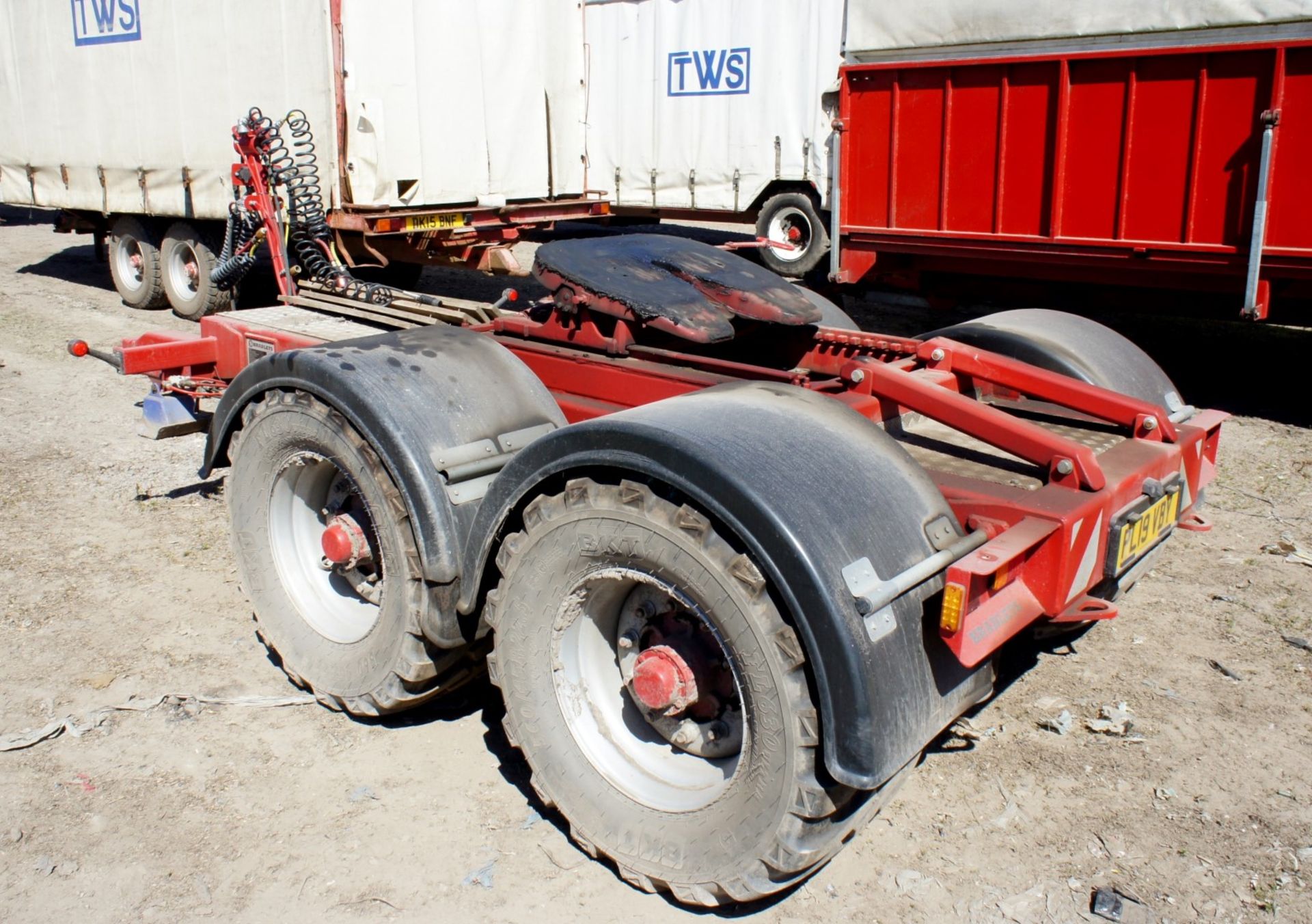 Bradleys BCLTD20 Twin Axle Draw Bar 5th Wheel Dolly, Serial Number BCL060420, 04/2020 - Bild 2 aus 10