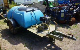 Mainway Towable Water Bowser with Petrol Driven Water Pump