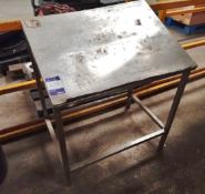 Stainless Steel Inclined Packing Table 800mm x 600mm