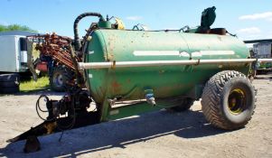 Fraser FV70001743 Single Axle Towable Water Bowser, 7000Ltr with Hydraulic Water Pump, Year 1996