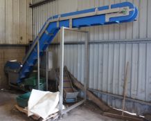 Wrightfield Incline Flighted Conveyor (5m)