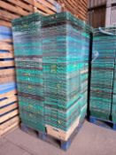 Approx. 320 Plastic Produce Crates