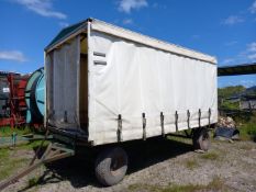 Twin Axle Steerable Drawbar Harvester Trailer (5m x 2.4m x 2.4m)