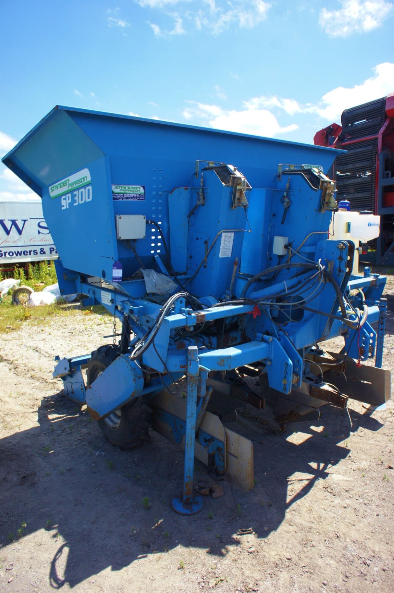 Standen Pearson BB3 (SP300), 3 Row Potato Planter, Serial Number 678, Year 2012 - Image 6 of 8