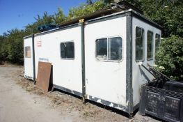 Portakabin Jackleg Site Office and Contents (6.5m x 2.7m x 2.2m)