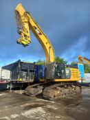 2015 Caterpillar 349EL tracked excavator