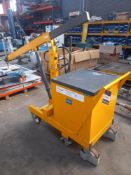 Mobile hydraulic engine lift c/w extending jib to 2800mm