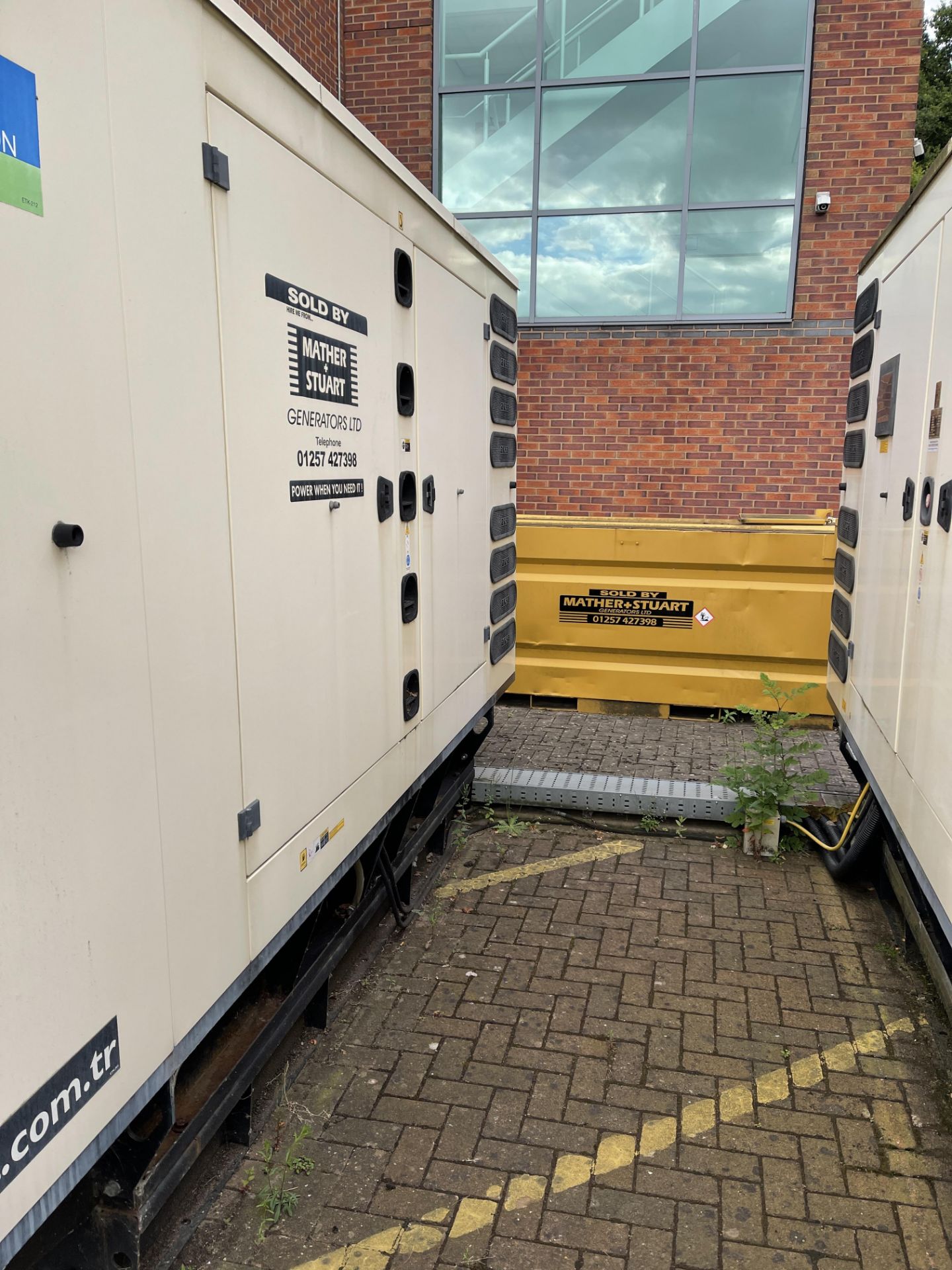 2x ASKA AD410 Standby Generating Sets - Image 2 of 13