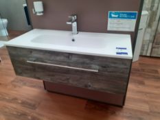 Jackson Pine Wall Hung Basin Unit