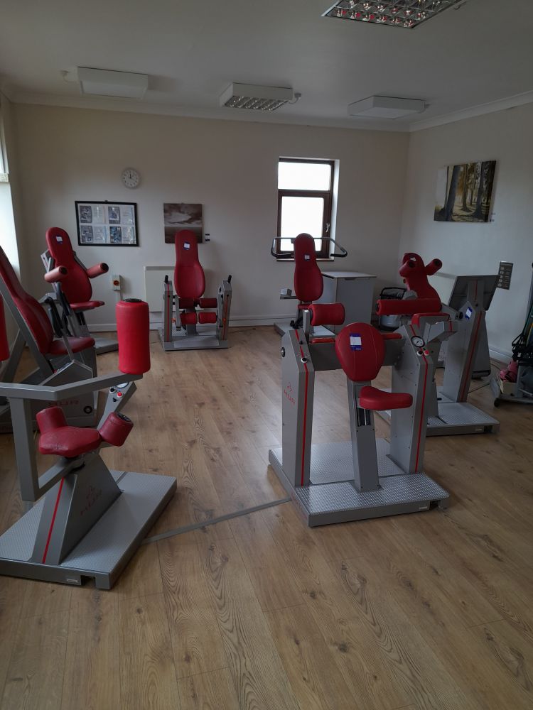 Multi Site Sale to include Range of HUR Pneumatic Fitness Machines, Recumbent Cycles, Rowing Machine, Cross Trainers and Gym Equipment