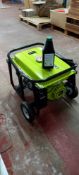 MobileBohmer AG 2500K mini gas generator, recently purchased and had little use