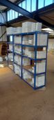10 Bays of Boltless Racking (contents not included)