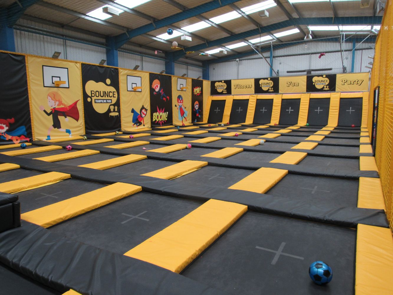 The Assets of a Trampoline Park
