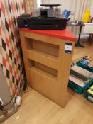 Maître de unit, with under storage (contents excluded)