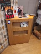 Maître de unit, with under storage (contents excluded)