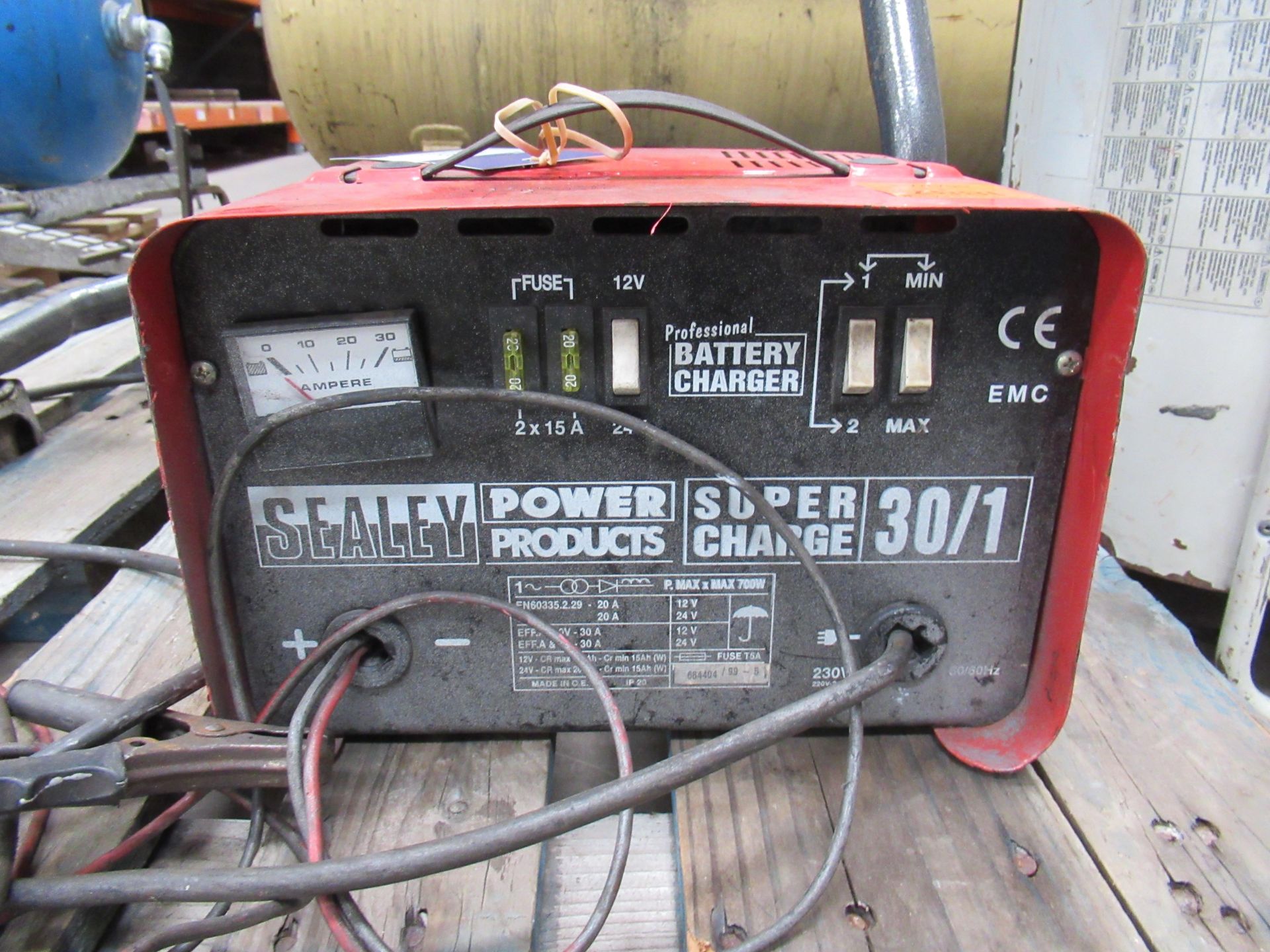 A Sealey super charge 30/1 battery charger