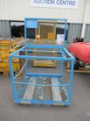 A Forklift Personel Cage/Lift. Spares or Repairs. Please note there is a £5 + VAT Lift Out Fee on th