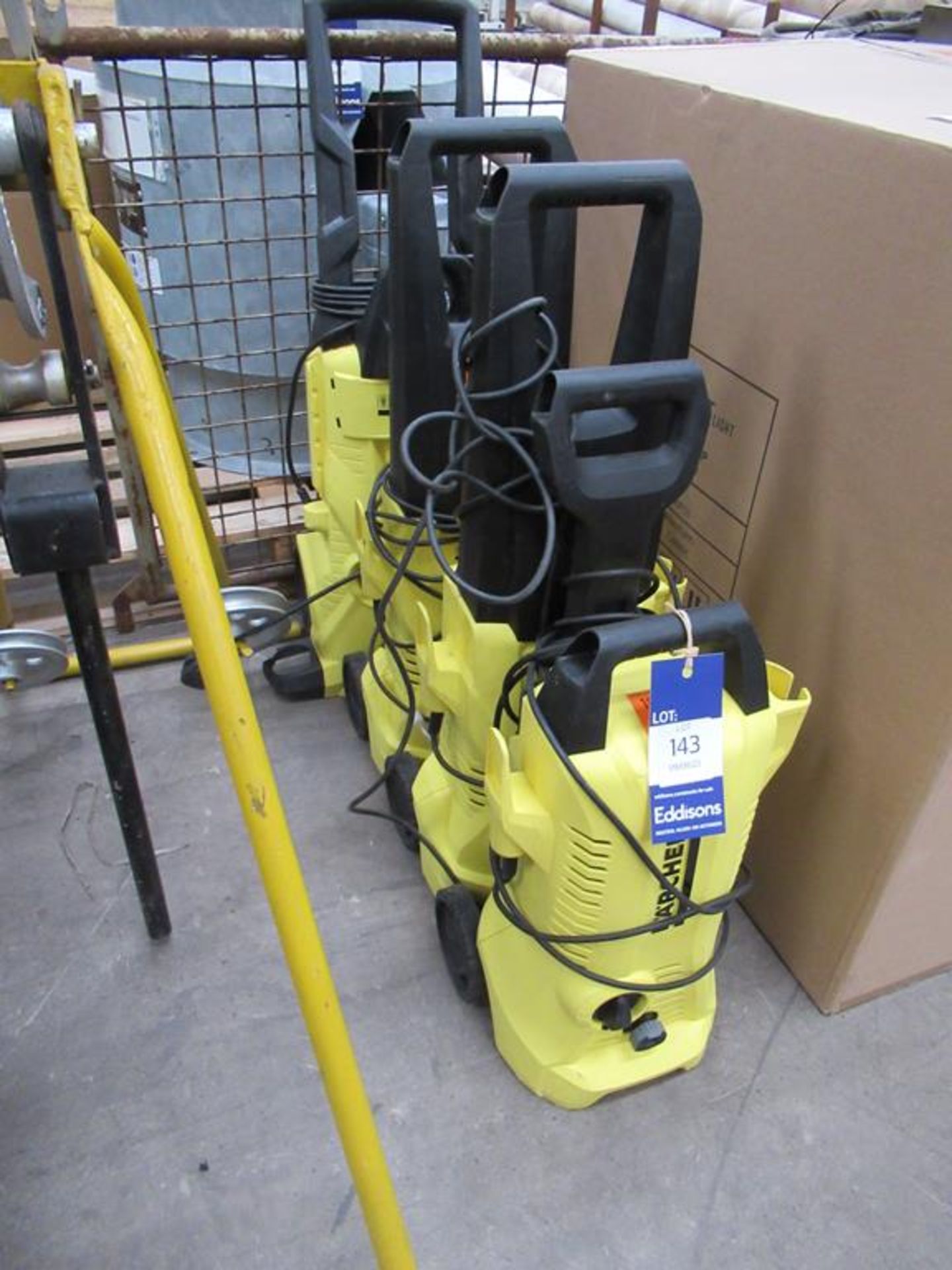 4x Karcher pressure washers, no lances (spares/repairs) - Image 2 of 2