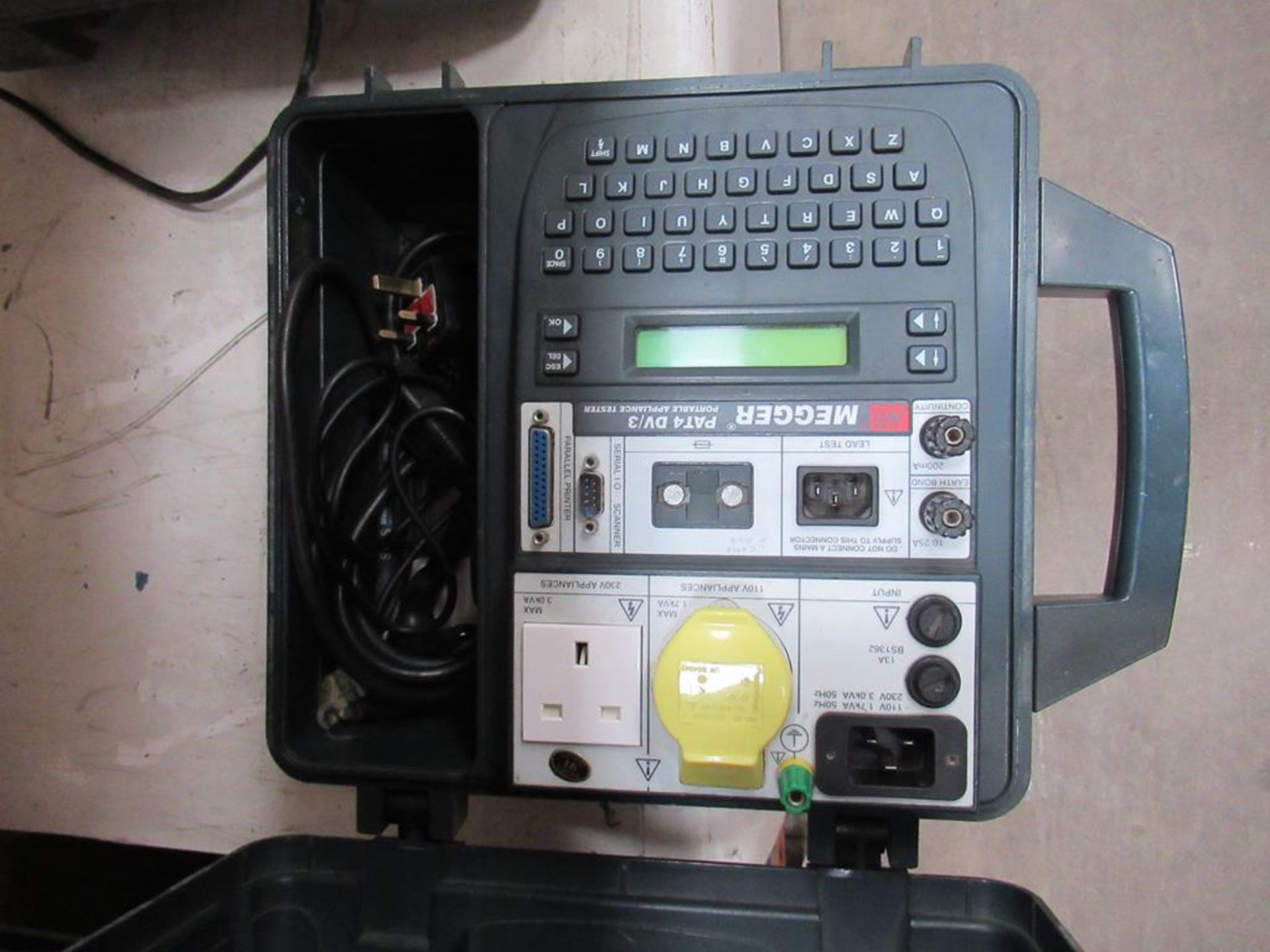 Megger PAT4 DV/3 Portable Appliance Tester - Image 2 of 2