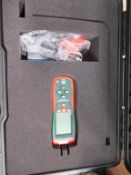 Extech Anemometer and Manometer device in case- incomplete
